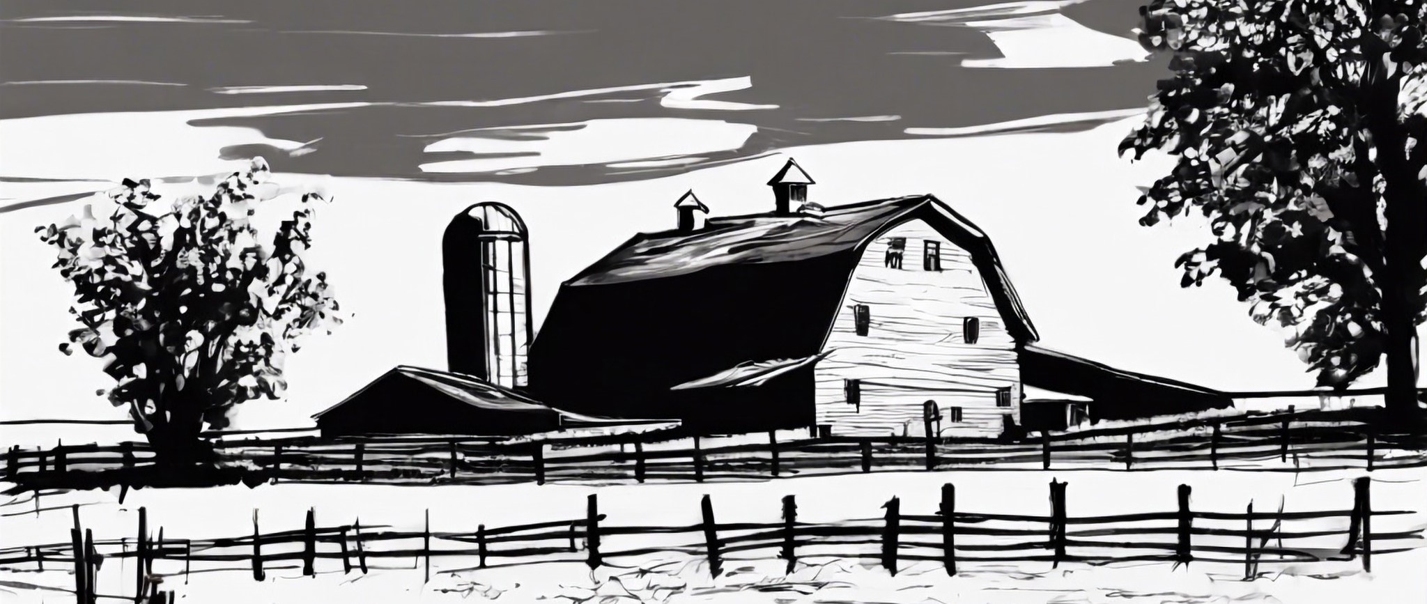 A Rural Midwest Farm